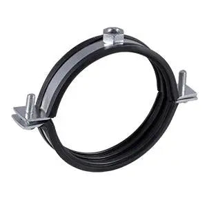 Rubber Lined, Zinc Plated, Bolted Clip - Hardware Blueline Air Systems