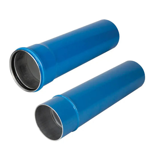 Blue Aluminum Air Pipe - Includes Hinged Coupling - Air Pipe Blueline Air Systems