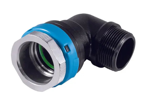 20mm x 90 Degree Elbow with 1/2" MNPT - Air Fitting Blueline Air Systems